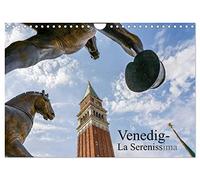 Venedig - La Serenissima (Wandkalender 2026 DIN A4 quer), CALVENDO Monatskalender: Ungewöhnliche Aufnahmen der märchenhaften Stadt