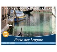 VENEDIG - Perle der Lagune (Tischkalender 2026 DIN A5 quer), CALVENDO Monatskalender: Eindrücke von Venedig, dem Herzen der sie umgebenden und durchziehenden Lagune, in formatfüllenden Fotografien.