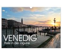 Venedig - Perle in der Lagune (Wandkalender 2026 DIN A3 quer), CALVENDO Monatskalender: Venedig ist eine der schönsten Städte, aber auch gefährdetsten ... unbedingt zu erhalten und zu schützen gilt.
