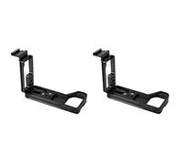 VENEKA 2 x A7R4 A7M4 Plaque L extensible réglable à dégagement rapide avec griffe pour A7RIV A7MIV