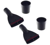 VENEKA 2 x Universal Aspiration Buse Aspirateur 32/35 mm Tapis pour Buse Un Plancher Adaptateur Tête Pivotante