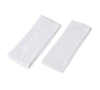 VENEKA 2Pcs Mode Femmes Coton Yoga Bande de Cheveux Sports Sueur Dame Bandeau Femmes Populaires Accessoires Pour Cheveux Blanc