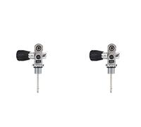 VENEKA 2X Nouvelle Mise à Niveau de la Valve de Réservoir de Plongée sous-Marine Universelle DIN/Yoke, M18X1.5