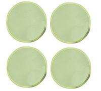 VENEKA 4 éventail rond pliable jaune