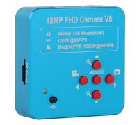VENEKA 48 MP 2 K 1080P 60 FPS - Compatible USB Industrial Digital Video Microscope Caméra C Mount Interface Carte TF