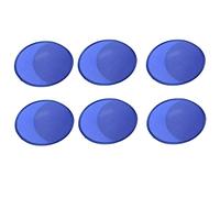 VENEKA 6 éventail rond pliable bleu