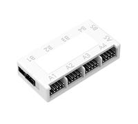 VENEKA Adaptateur Convertisseur Splitter pour Hub d'extension avec en-tête USB 2.0 à 9 broches, adaptateur USB 2.0 pour carte mère, hub USB interne à 9 broches,