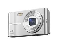 VENEKA Appareil photo numérique rétro de 2,4 pouces 4K HD Petit Mini appareil photo portable CMOS 50 MP Zoom 16 x Enregistreur vidéo