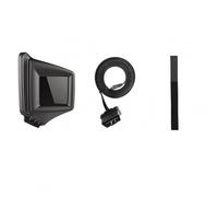 VENEKA Car Up Affichage, Double HUD OBDII et GPS Montant A, vitesse, RPM, Alerte de vitesse excessive, Gadget HUD Multifonction