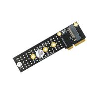 VENEKA Carte de Conversion de M.2 (NGFF) NVME SSD Un Mini PCIe Adaptateur de Mini PCI-E Un M.2 M-Key Adaptateur de Msata Un M.2 B+M Key