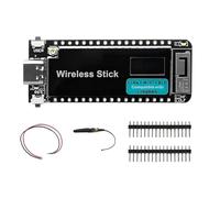 VENEKA Carte de développement Bluetooth WiFi Lora ESP32-S3 Wireless Stick V3 433-510 MHz avec écran OLED de 0,49 Pouces