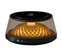 VENEKA Chauffe-tasses à café, chauffe-café pour bureau, chauffage électrique avec lumière ambiante, plateau chauffant pour boissons au lait et thé noir