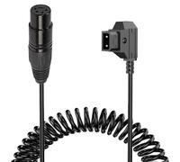 VENEKA D-Tap - XLR femelle à 4 broches pour adaptateur de batterie pour caméras, moniteur à ressort