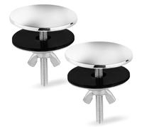 VENEKA Ensemble de Couvercles de Trous D'Évier de Cuisine en Acier Inoxydable de 2 Pouces pour Boucher Les Trous de D'Évier afin D'Éviter Les Fuites