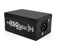 VENEKA Filtre de réduction du bruit XLR Audio Isolateur élimine le bruit de courant Isolateur de Signal Audio Mélangeur XLR Double Canal 6.5