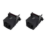 VENEKA GFM0412SS Lot de 2 ventilateurs pour ProLiant DL360P DL360E G8 654752-002 667882-001 697183-002 697183-001 GFM0412SS