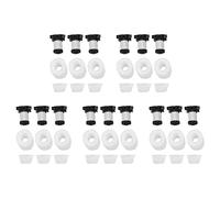 VENEKA Lot de 15 filtres et filtres HEPA de rechange pour aspirateur Ionflex Duoclean IR100 IR101 IR70 IF100 IF150 IF160 IF170 IF180