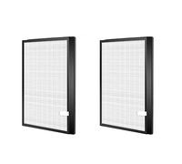 VENEKA Lot de 2 filtres HEPA 310 x 242 x 35 mm pour purificateur d'air KJ20FE-NH3/NN/KJ200G-C41 210G-C46/C42 etc