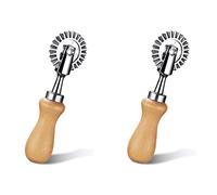 VENEKA Lot de 2 molettes de découpe - molette de découpe - molette pour accessoires pour la pâte