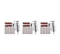 VENEKA Lot de 3 brosses latérales pour filtre HEPA STYJ02YM 3490 pour aspirateur V2 PRO V-RVCLM21B