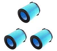 VENEKA Lot de 3 filtres de rechange pour aspirateur VF5000 de 18,7 à 72,8 litres en papier plissé rigide