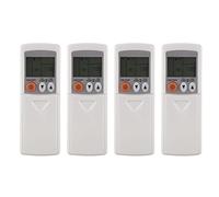 VENEKA Lot de 4 télécommandes durables KD06ES pour climatiseur KM09A KM09D KM09E