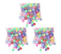 VENEKA Lot de 450 balles de ping-pong colorées de 40 mm pour le divertissement et le divertissement