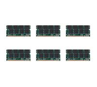 VENEKA Lot de 6 barrettes de mémoire RAM DDR1 SO-DIMM 200 broches DDR333 PC 2700 333 MHz pour ordinateur portable Sodimm