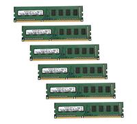VENEKA Lot de 6 barrettes de mémoire RAM DDR3 2 Go 1333 MHz pour PC de bureau 240 broches 1,5 V