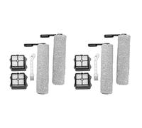VENEKA Lot de 8 rouleaux à brosse et filtre HEPA pour aspirateur Floor One S5