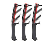 VENEKA Paquet de 3 Peigne à Cheveux, Rouleau à Peigne, Peigne à Rouleau DéMêLant Peigne à Rouleau IntéGré, Peigne Anti-éPissage pour Teinture Capillaire Salon de Coiffure