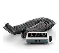 Venen Engel ® Lot de 12 masseurs de qualité supérieure avec pantalon lymphatique, 12 chambres à air désactivables, pression de chambre réglable individuellement, 8 programmes de massage