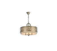 Venera Plafonnier cylindrique en laiton, 3 lumières, E14
