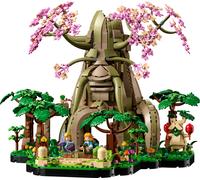 LEGO The Legend of Zelda Vénérable Arbre Mojo 2-en-1 - Kit de décoration Collector - Princesse Zelda & 3 minifigurines de Link - Set de Construction pour Adulte - Cadeau pour Fans de Jeux vidéo 77092