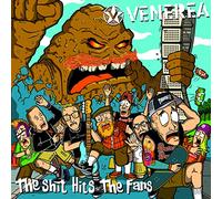 Venerea - The Shit Hits the Fans (Blue Vinyl)