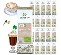 VENESSA Cappuccino Irish VCI1 Pack avantageux 20 x 1 kg Café instantané automatique avec note de crème irlandaise Parfait pour la restauration et les distributeurs automatiques