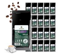 VENESSA Lot de 20 paquets de 500 g solubles Instant Expresso VIE 100P - Savoureux, puissant et plein de goût - Parfait pour les machines à café automatiques de bureau, café et clients B2B