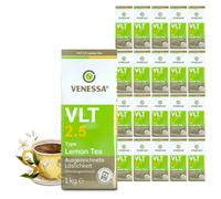 VENESSA VLT 2.5 Lemon Tea Lot de 20 sachets de 1 kg - Boisson à thé instantanée - Poudre aromatisée pour les entreprises, les maisons d'hôtes, les restaurants, toutes les ventes