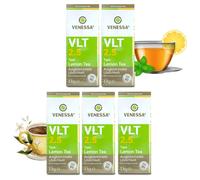 VENESSA VLT 2,5 Lemon Tea Lot de 5 x 1 kg - Boisson instantanée en poudre - Boisson à thé au goût délicieusement acide du citron