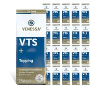 Venessa VTS+ Topping Lot de 20 boîtes de 750 g solubles 99,8 % de lait écrémé en poudre pour distributeurs automatiques Vending