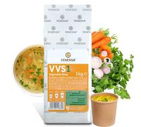 VENESSA VVS1 Soupe de légumes 1 kg Vending Pack d'essai - Soupe végétarienne instantanée - Soluble et haut rendement - Soupe végétale pour machine à soupe automatique