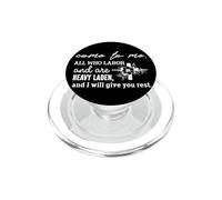 Venez à Moi, Vous Qui Êtes Fatigués et Chargés PopSockets PopGrip pour MagSafe
