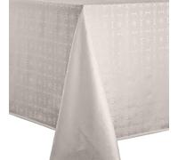 Venezia - Nappe en damassé résistant Ovale : 160 x 240 cm