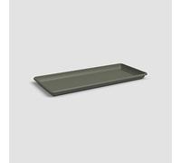 Venezia Soucoupe rectangulaire Vert Olive Taille XL 80 cm