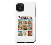 Venezia Venise Italie Vintage Voyage Collage Vénétie Monuments Coque pour iPhone 11 Pro Max