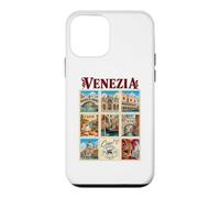 Venezia Venise Italie Vintage Voyage Collage Vénétie Monuments Coque pour iPhone 12 Mini