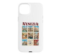 Venezia Venise Italie Vintage Voyage Collage Vénétie Monuments Coque pour iPhone 15 Plus