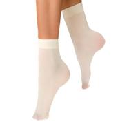 VENEZIANA NUOVA Chaussettes élastiques KATRINELLA - Chaussettes mates avec ceinture élastique, opaques, en microfibre - Taille universelle - Miss