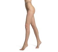 VENEZIANA NUOVA RETE - Collants Femme Resille - Bas Résille Italien Classique - Avec Gousset en Coton - Sans Culotte à la Taille - Pas Moulant - Chair - XL