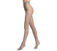 VENEZIANA NUOVA RETE - Collants Femme Resille - Bas Résille Italien Classique - Avec Gousset en Coton - Sans Culotte à la Taille - Pas Moulant - Gris - XS